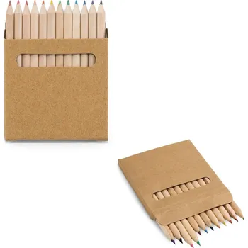 Pastelka COLOURED. Sada 12 pastelek v krabičce bez potisku bez potisku 15 bez potisku