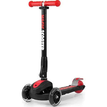 Koloběžka Tříkolová koloběžka Milly Mally 1592 Černá, Červená