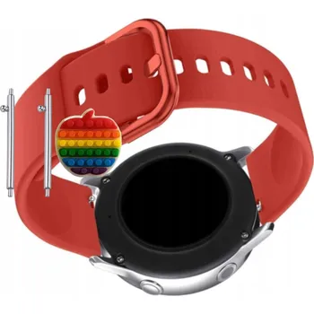 Pouzdro na mobilní telefon Pásek Řemínek pro Colmi V31, Silikon Červený Poutko, nastavitelný