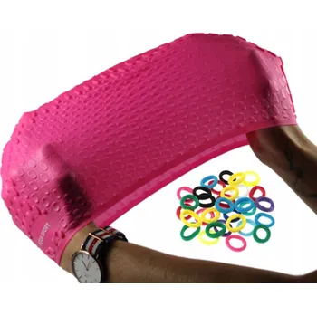 Plavecká čepice Plavecká čepice Silikonová Aqua-sport růžová