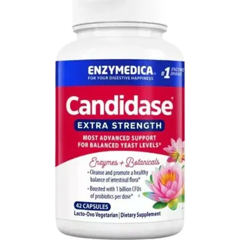 Přírodní produkt Enzymedica Candidase Extra Strength, 42 kapslí