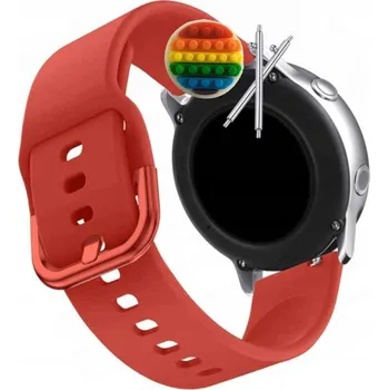 Pouzdro na mobilní telefon Řemínek / Pásek Řemínek pro Doogee CR1, Silikonový, Červený, Smyčka, Nastavitelný