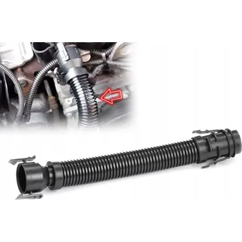 Blok motoru Hadice Odvětrání Klikové Skříně BMW E60 E87 E90 E91 F01 F02 F10 F11 X3 X5 X6 N47 N57