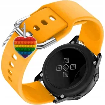 Pouzdro na mobilní telefon Pásek Řemínek pro Zeblaze Thor Ultra, Mrkvový silikonový smyčkový, nastavitelný