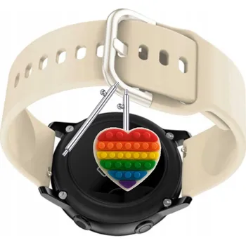 Pouzdro na mobilní telefon Řemínek Řemínek pro Retoo N330 E743, Silikonový Béžový Smyčka, nastavitelný