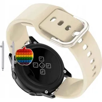 Pouzdro na mobilní telefon Pásek Řemínek pro Maxcom FW59 4G, Silikon Béžová Poutko, nastavitelný