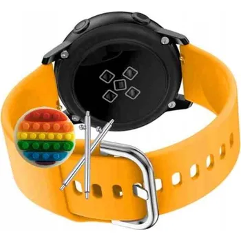 Pouzdro na mobilní telefon Pásek Řemínek pro Realme Watch 2, Mrkvový silikonový poutko, nastavitelný