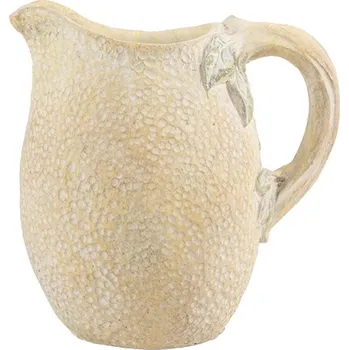 Cementový džbán ve tvaru citronu Terazzo – 20x15x20 cm