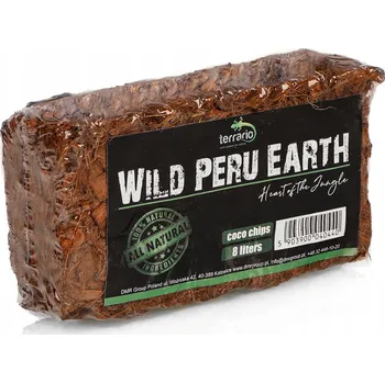 Vrták Substrát Terrario Wild Peru Earth z kokosových vláken 650 g