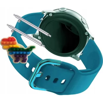 Pouzdro na mobilní telefon Pásek Řemínek pro Zeblaze Stratos 3, Mořský silikon, nastavitelný