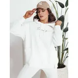 Dámská mikina Dstreet BY1278 Barva: Bílá, Velikost: XS