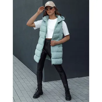 Dámská vesta Dámská péřová vesta BRITA Dstreet TY4511 Barva: Zelená, Velikost: XL
