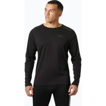 Pánské ponožky Pánské termotričko Longsleeve Helly Hansen Lifa Active Stripe Crew black
