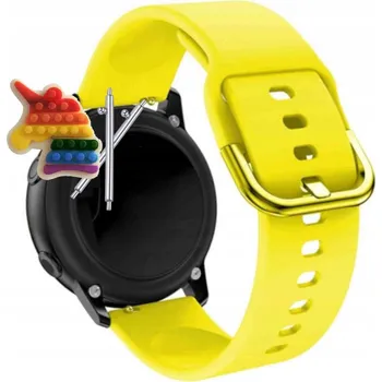 Pouzdro na mobilní telefon Pásek Řemínek pro Garett GRS PRO, Silikon Žlutý Poutko, nastavitelný