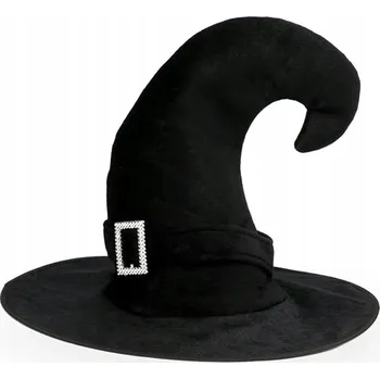 Karnevalový kostým Klobouk Čarodějnice na Halloween Karneval Kostým Černý