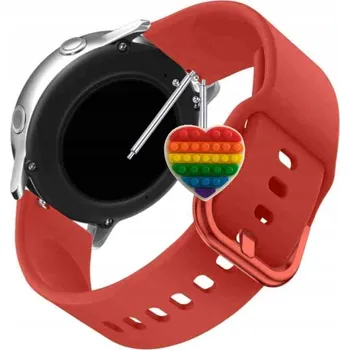 Pouzdro na mobilní telefon Řemínek Řemínek pro Garett Women Eva, Silikonový Červený Smyčka, nastavitelný