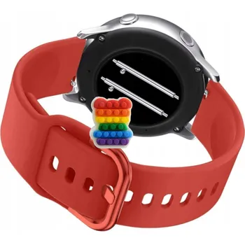 Pouzdro na mobilní telefon Řemínek Řemínek pro Garett Kids Sun Pro 4, Silikonový Červený Smyčka, nastavitelný