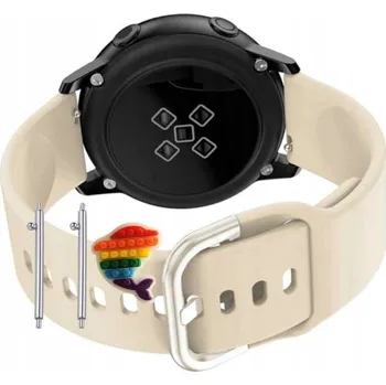 Pouzdro na mobilní telefon Pásek Řemínek pro Calmean Nemo 2, Silikon Béžová Poutko, nastavitelný