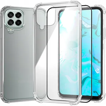 Pouzdro na mobilní telefon Zadní Kryt Hello Case pro Samsung Galaxy M53 bezbarvý