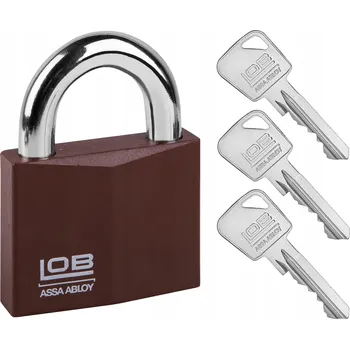 Visací zámek Visací zámek s klíčem LOB