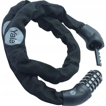 Zabezpečení kola řetězem Yale Essential Security Combi Chain 900mm