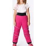 SOFTSHELLOVÉ KALHOTY ZATEPLENÉ FLEECEM - růžová EDX 012 Velikost: 92, Barva: Růžová