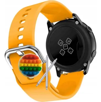 Pouzdro na mobilní telefon Pásek Řemínek pro DT K27, Mrkvový silikonový smyčkový, nastavitelný