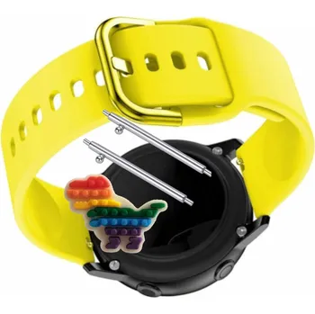 Pouzdro na mobilní telefon Pásek Řemínek pro Colmi P15, Silikon Žlutá smyčka, nastavitelný