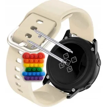 Pouzdro na mobilní telefon Pásek Řemínek pro Colmi SKY 8, Silikon Béžová Poutko, nastavitelný