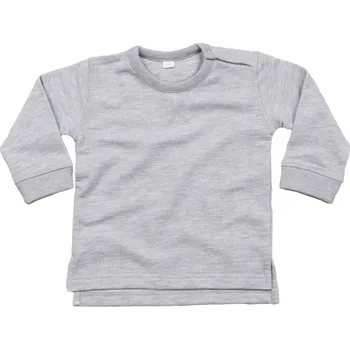 Babybugz Mikina BZ 31, dětská COT710031t1893-heather gre Melír šedá 18-24