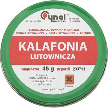 Páječka Pájecí kalafuna CYNEL pro pájení, tavidlo 45 g