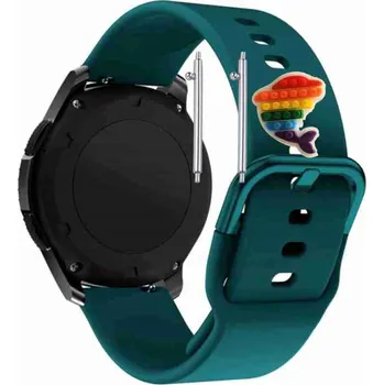 Pouzdro na mobilní telefon Pásek Řemínek pro Morek MSK4 Bluetooth, Silikon Zelený Poutko, nastavitelný