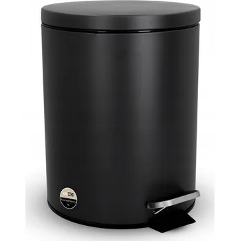 Odpadkový koš Odpadkový koš Cadro Černý kovový Odpadkový koš 5l 5 l černý