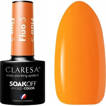 Lak na nehty Claresa Fluo Hybridní Lak na Nehty #3