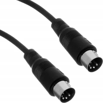 Datový kabel Kabel DIN - DIN The Sssnake SK366-1-BLK 1 m