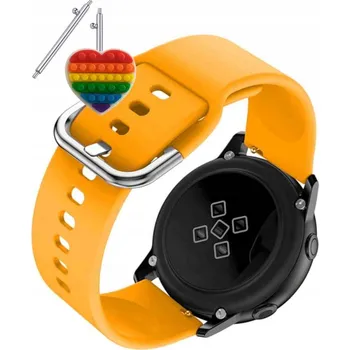 Pouzdro na mobilní telefon Pásek Řemínek pro ZTE Watch Live, Mrkvový silikonový poutko, nastavitelný