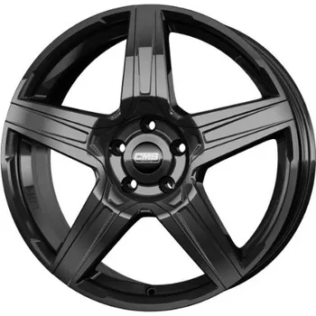 Disk Alu kola CMS C34 - černé lesklé 7,5x19" 5x114,3 ET49,5 67,2