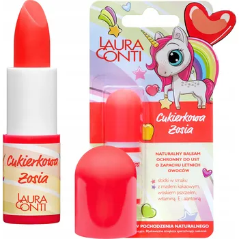 Péče o rty Laura Conti Cukierkowa Zosia ochranný balzám na rty s vůní letního ovoce 3.8g