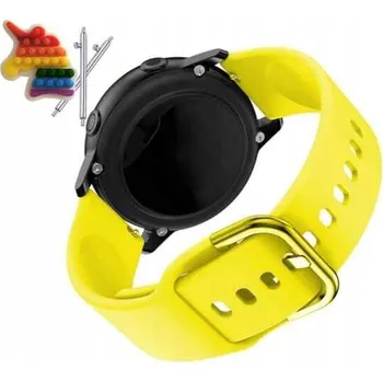 Pouzdro na mobilní telefon Pásek Řemínek pro Techmade Dynamic, Silikon Žlutý Poutko, nastavitelný