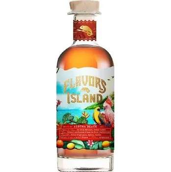 Rum Flavors Island Agruma Beach 0.7l 35% (holá láhev)