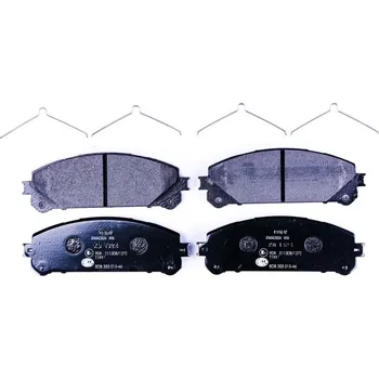 Brzdová destička Sada brzdových destiček, kotoučová brzda HELLA PAGID 8DB 355 015-461