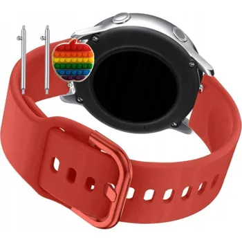 Pouzdro na mobilní telefon Pásek Řemínek pro Colmi M42, Silikon Červený Poutko, nastavitelný