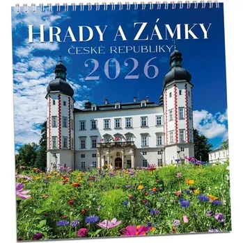 Kalendář Kalendář nástěnný Hrady a zámky 20026 (KN313)