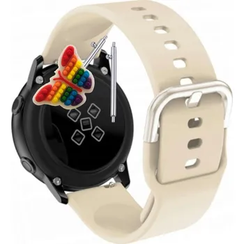 Pouzdro na mobilní telefon Pásek Řemínek pro Zeblaze Stratos 4, Silikon Béžová Poutko, nastavitelný