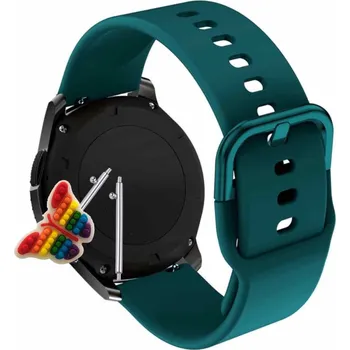 Pouzdro na mobilní telefon Pásek Řemínek pro Zoskvee Chytré Hodinky, Silikon Zelený Poutko, nastavitelný