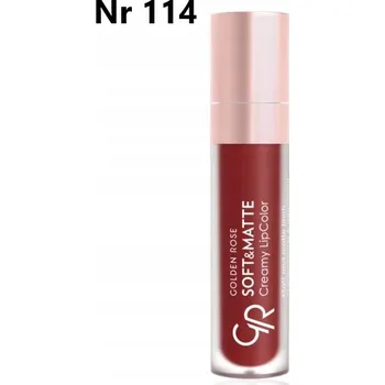 Rtěnka Rtěnka Golden Rose červená 114 matná tekutá 5,5 ml