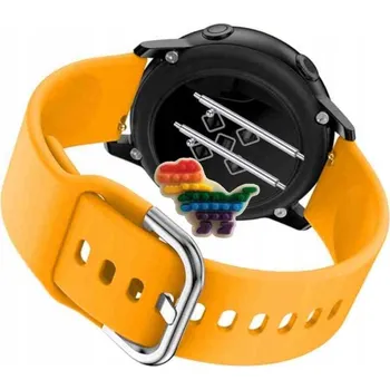 Pouzdro na mobilní telefon Pásek Řemínek pro Samsung Gear S3 Classic, Mrkvový silikon, smyčka