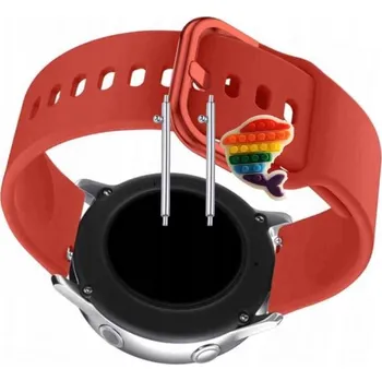 Pouzdro na mobilní telefon Řemínek Řemínek pro Bemi Highlander HL1, Silikonový Červený Smyčka, nastavitelný