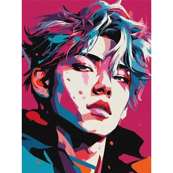 Obraz MALOWANKI ANTYSTRESOWE Dla Dorosłych Po NUMERKACH - Jasný Styl 30x40 Cm