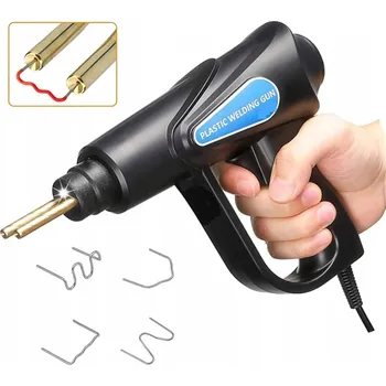 Svářečka Svářečka plastů, sešívačka, horkovzdušná pistole na plasty + 200 sponek